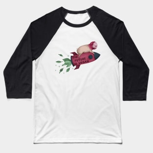 space pig - pink Baseball T-Shirt